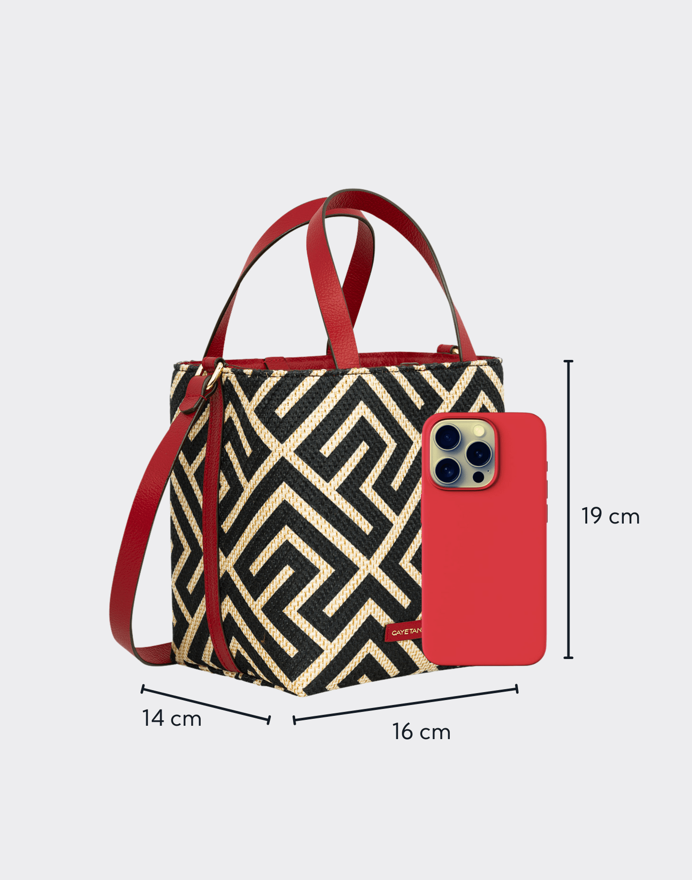 Bucket Selva Midi (Negro/Rojo) - Imagen 6