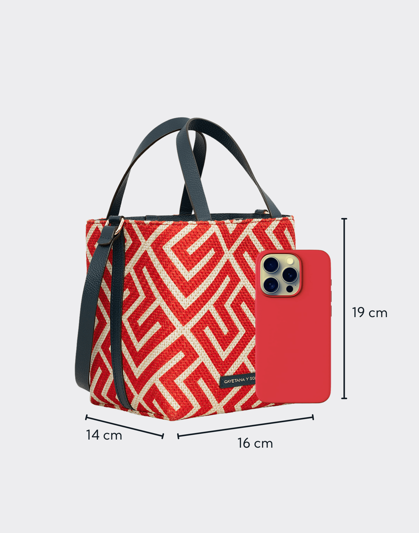 Bucket Selva Midi Rojo - Imagen 6