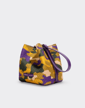 Bucket Bag Camouflage Verde Oliva