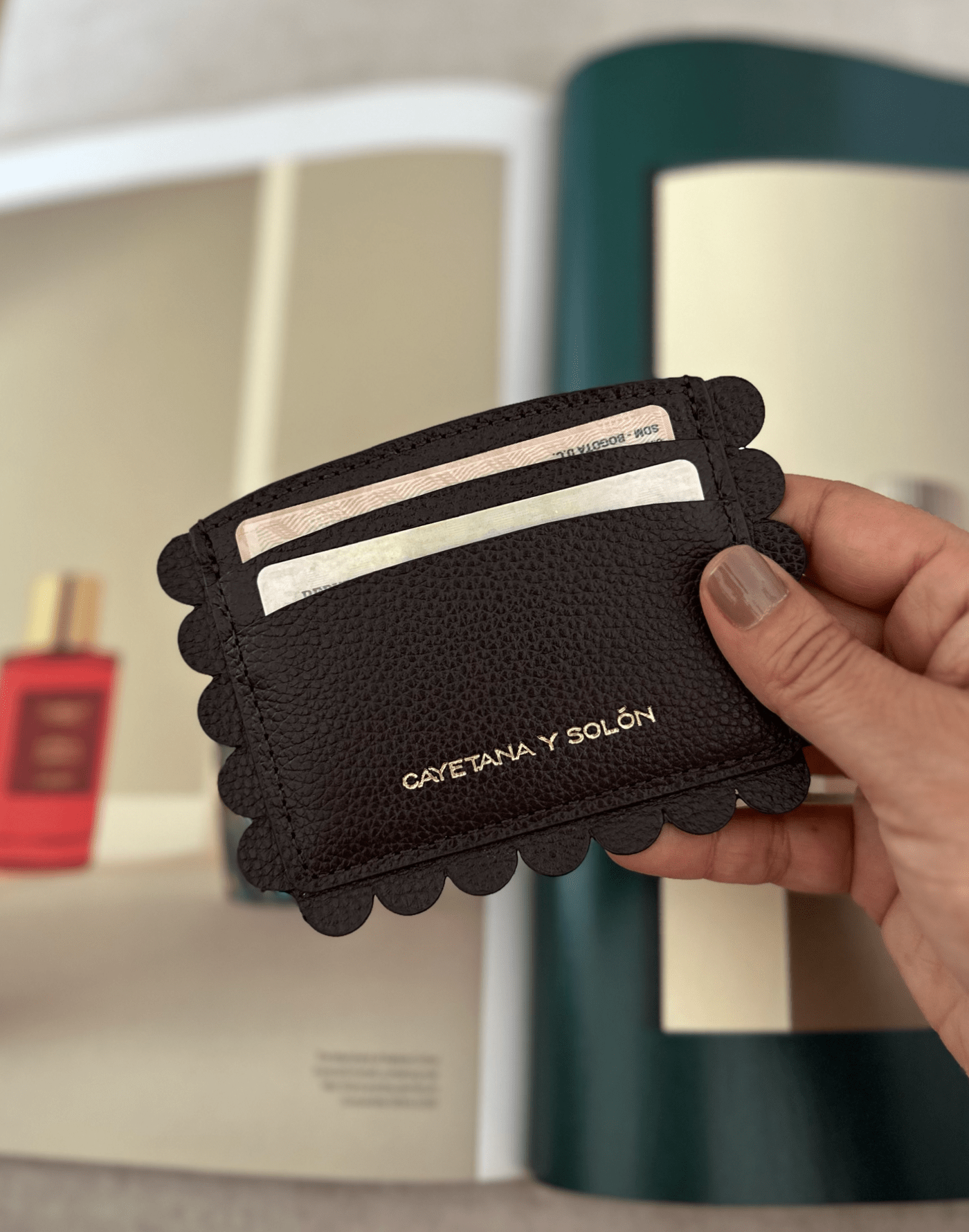 Cardholder Cayetana Espresso - Imagen 2