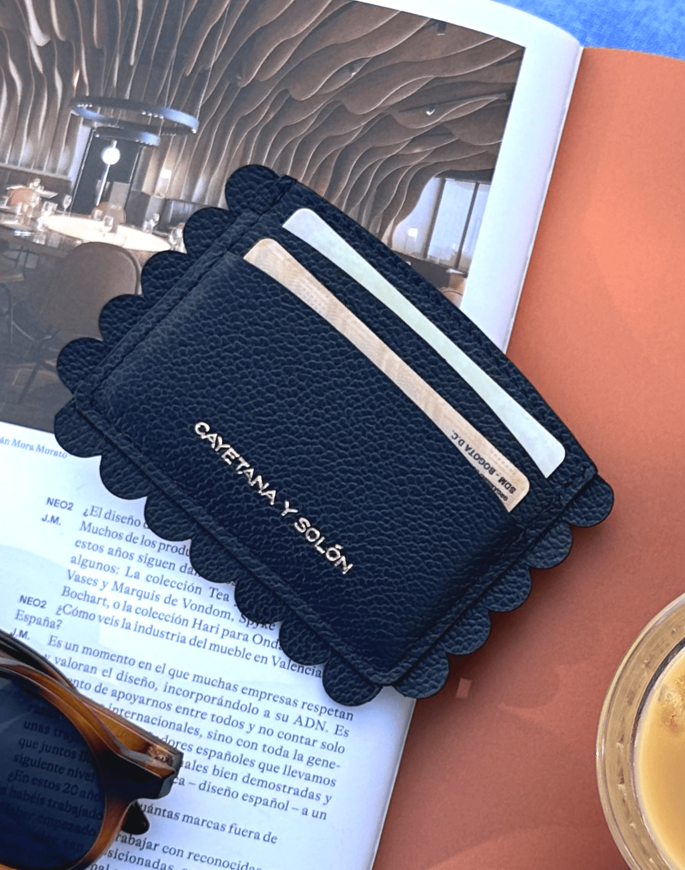 Cardholder Cayetana Azul - Imagen 2