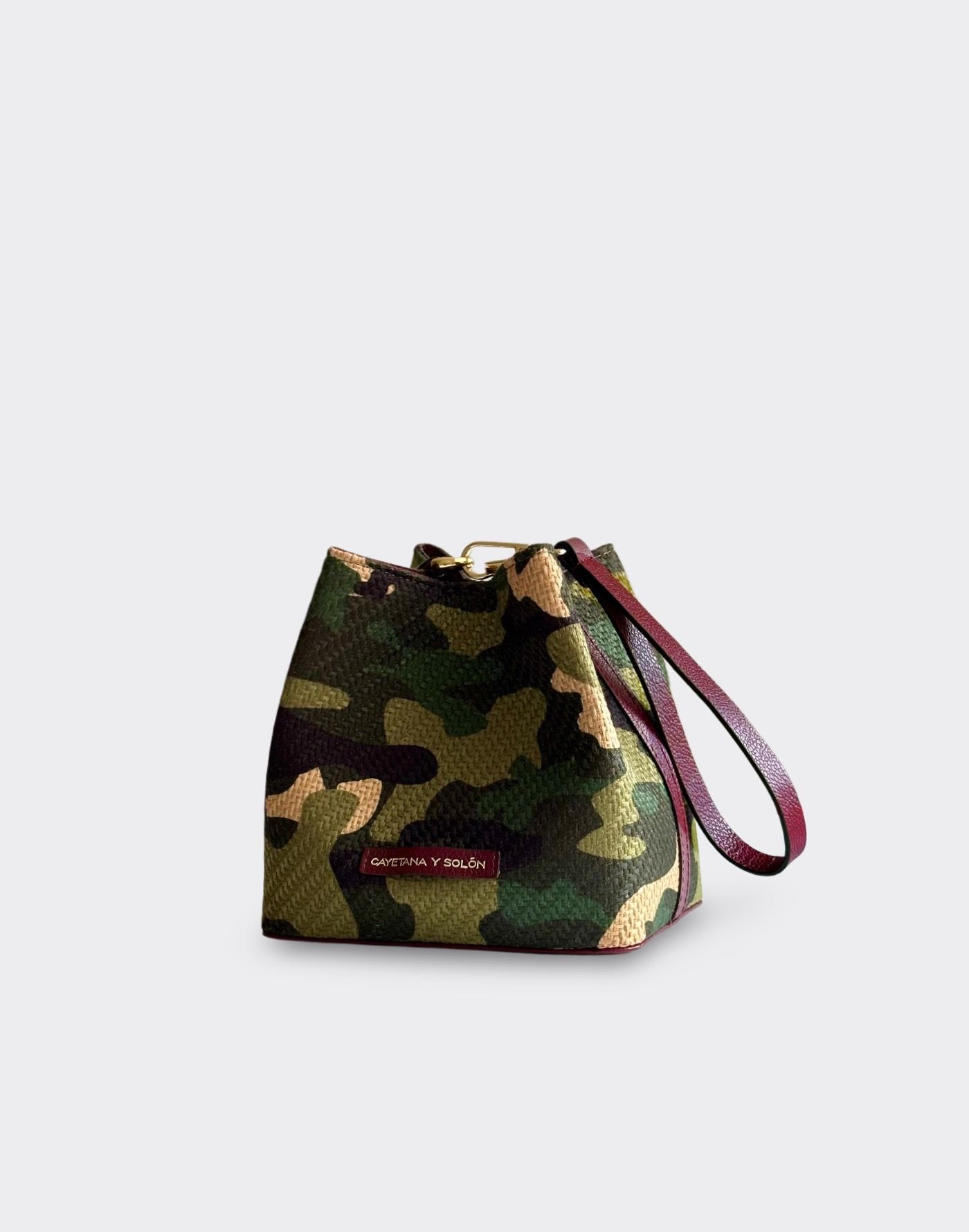 Bucket Mini Camouflage Verde Militar