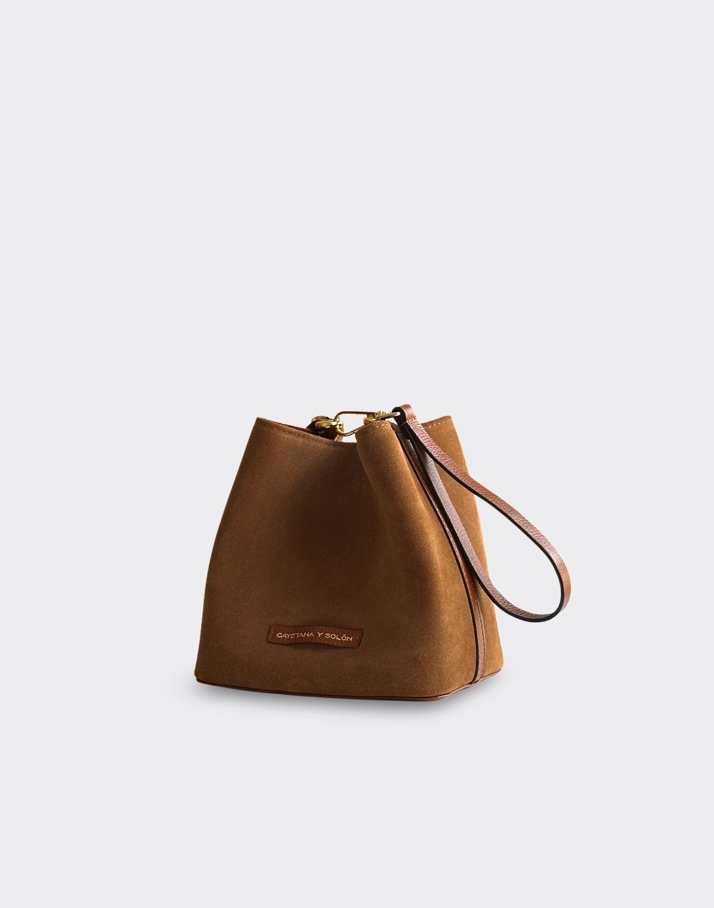 Bucket Suede Mini Bourbon