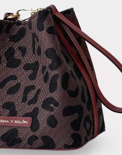 Bucket Mini Leopardo Brown - Imagen 4