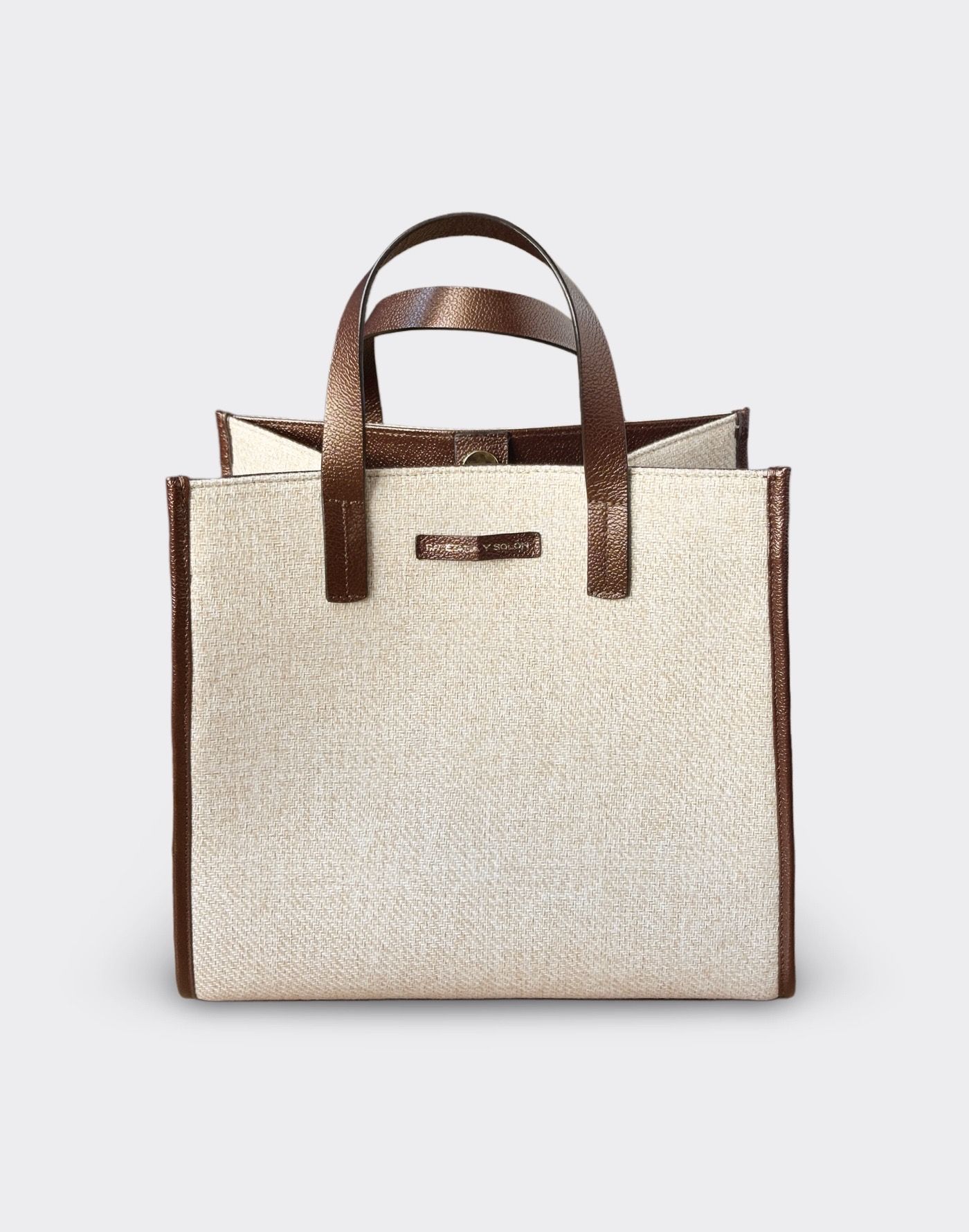 Tote Bag Basics (Beige/Bronce) - Imagen 2