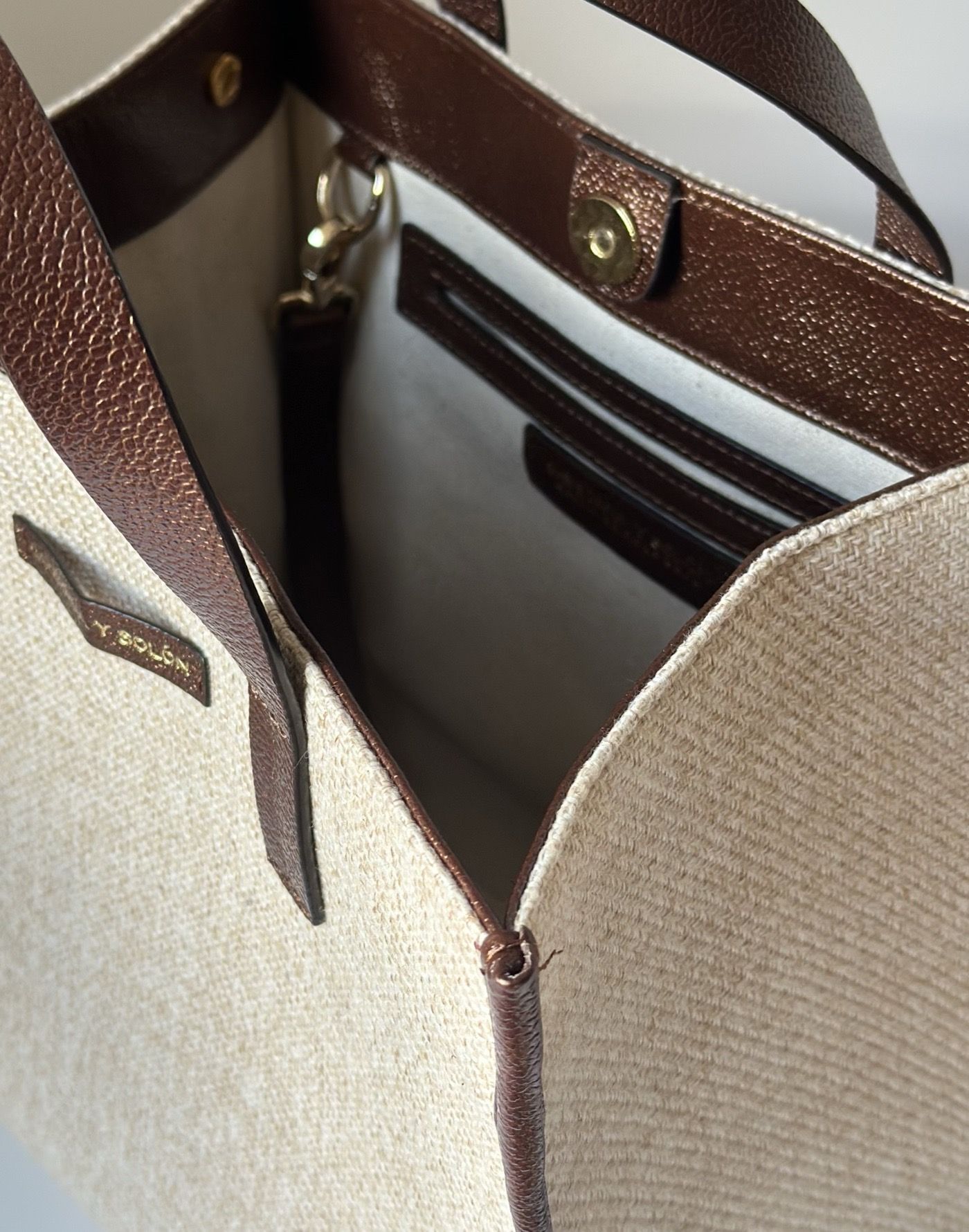 Tote Bag Basics (Beige/Bronce) - Imagen 3