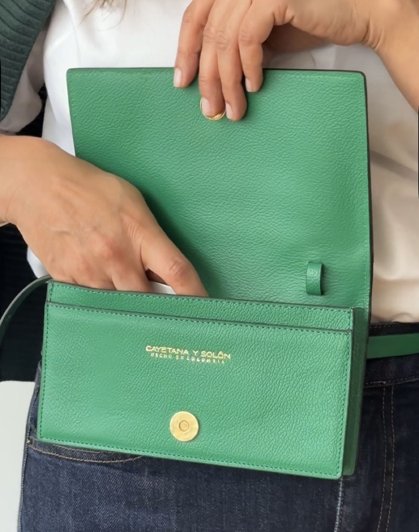 Mini Crossbody Evangeline (Verde) - Imagen 3