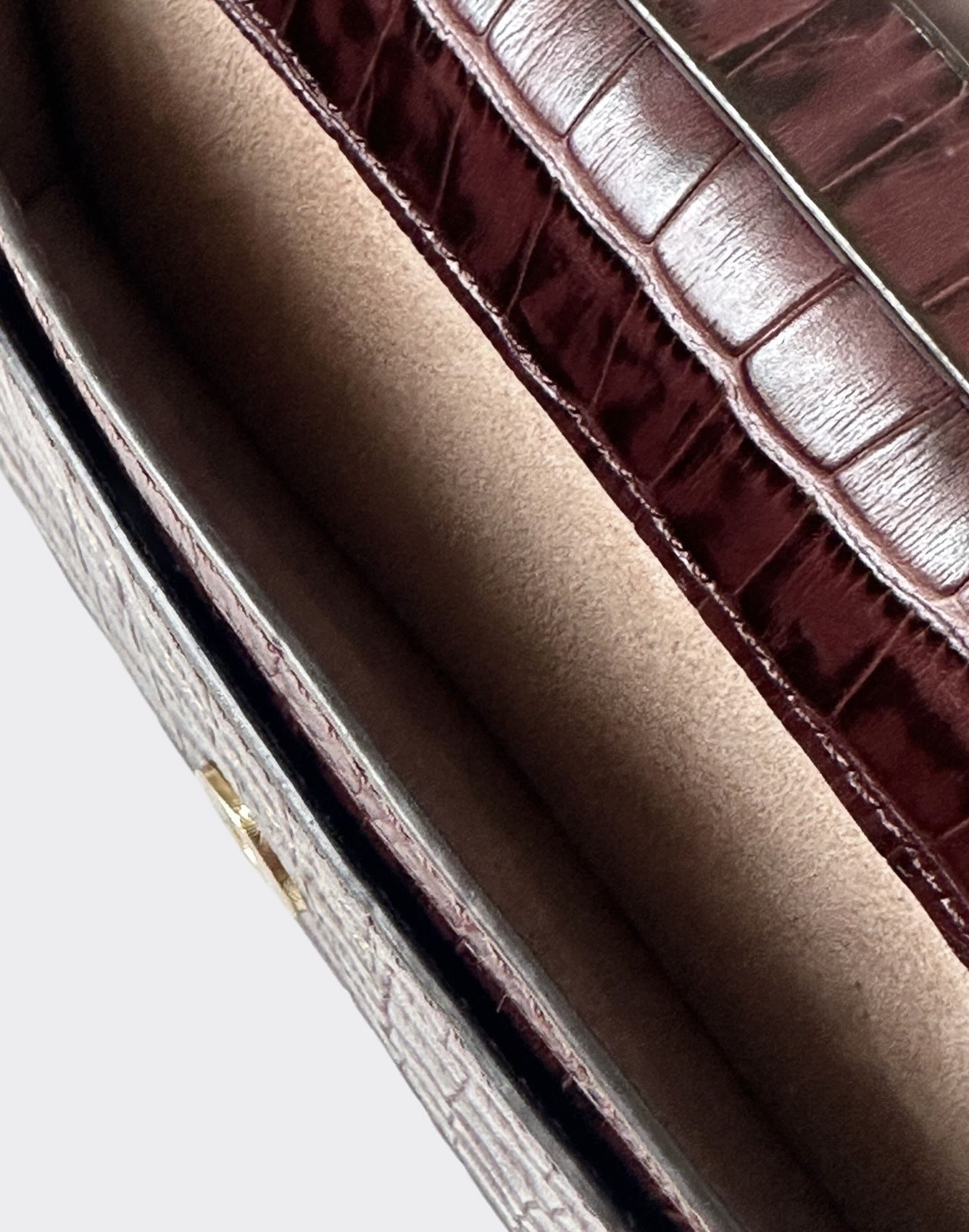 Mini Crossbody Evangeline (Croc Café) - Imagen 6