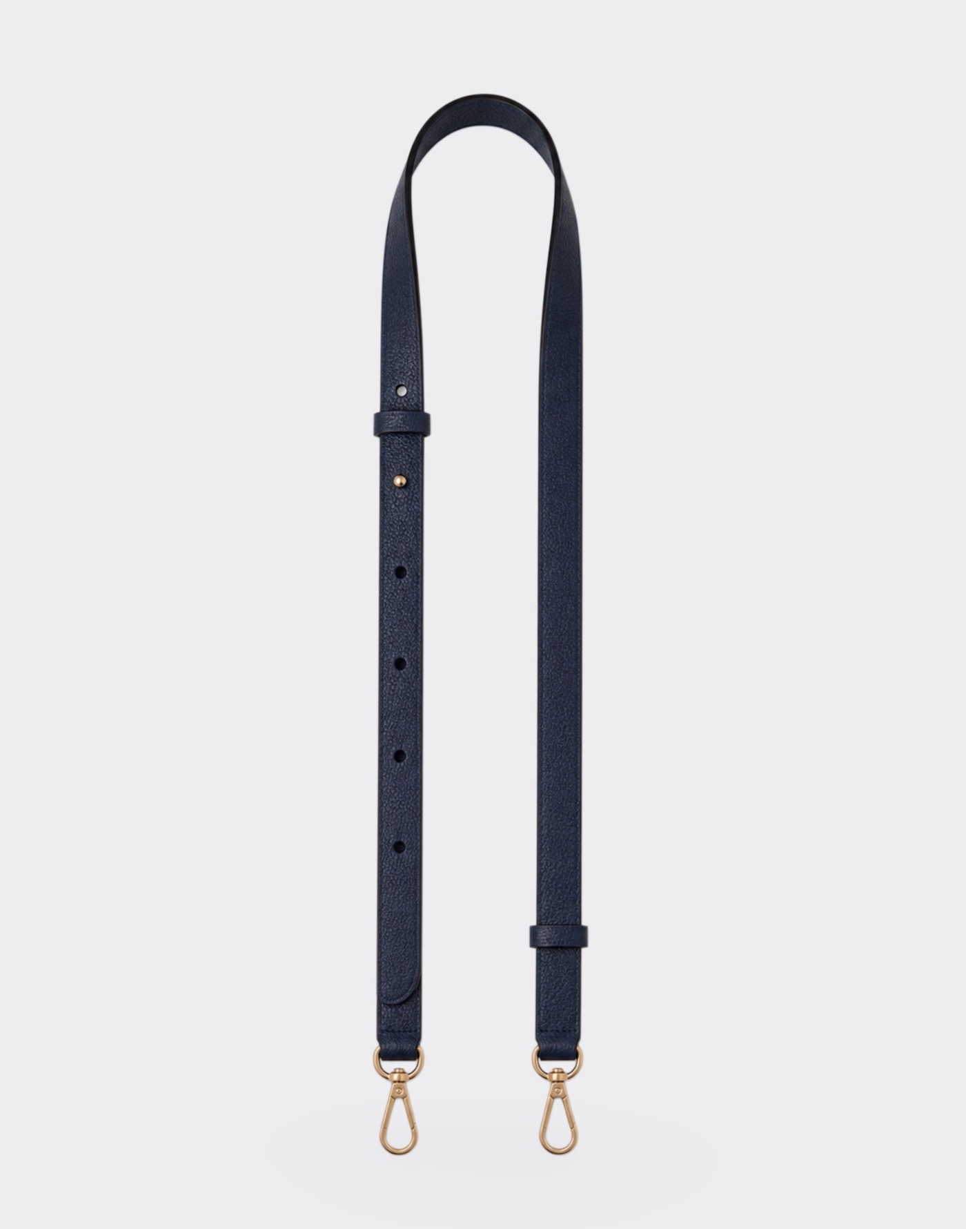 Strap Largo Cuero Azul