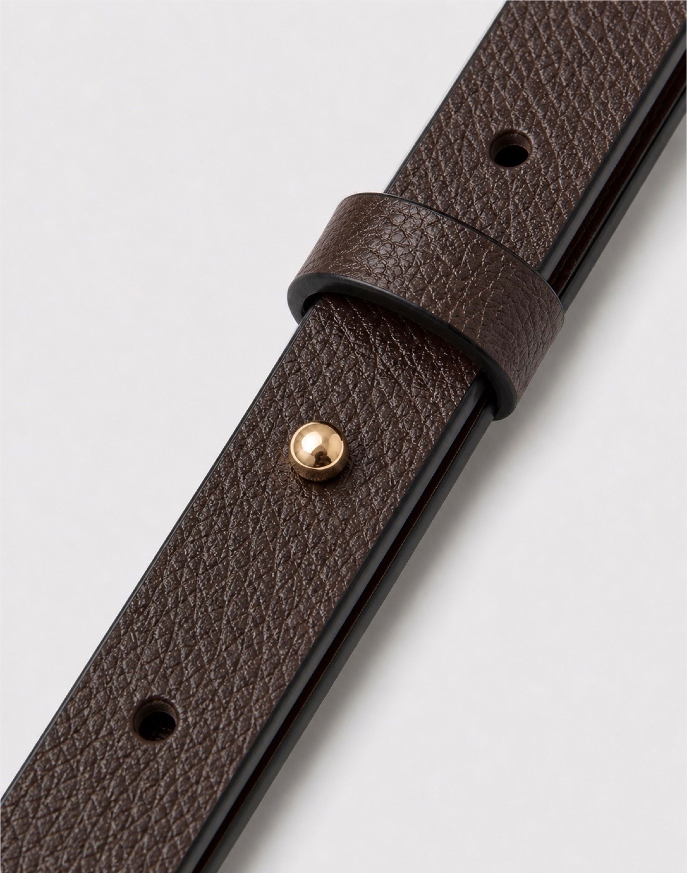 Strap Largo Cuero Marrón Chocolate - Imagen 2