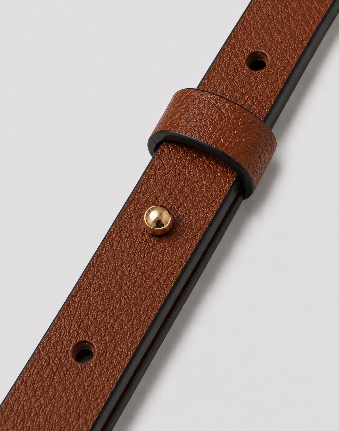 Strap Largo Cuero Miel/Bourbon - Imagen 2